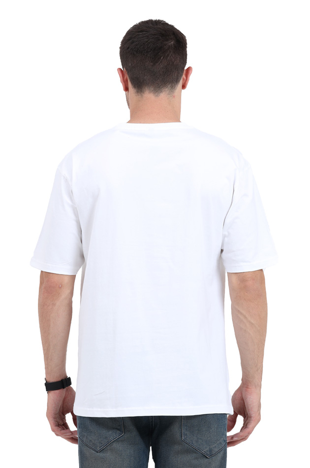 Mandala Giraffe Unisex Oversized Tee