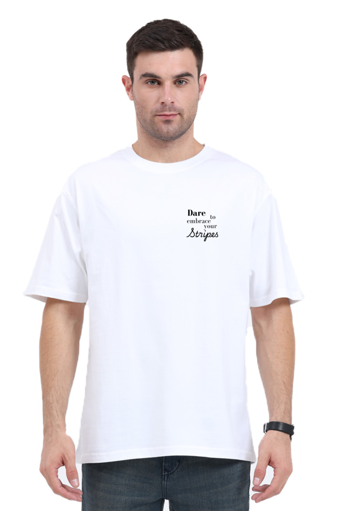 Mandala Zebra Unisex Oversized Tee