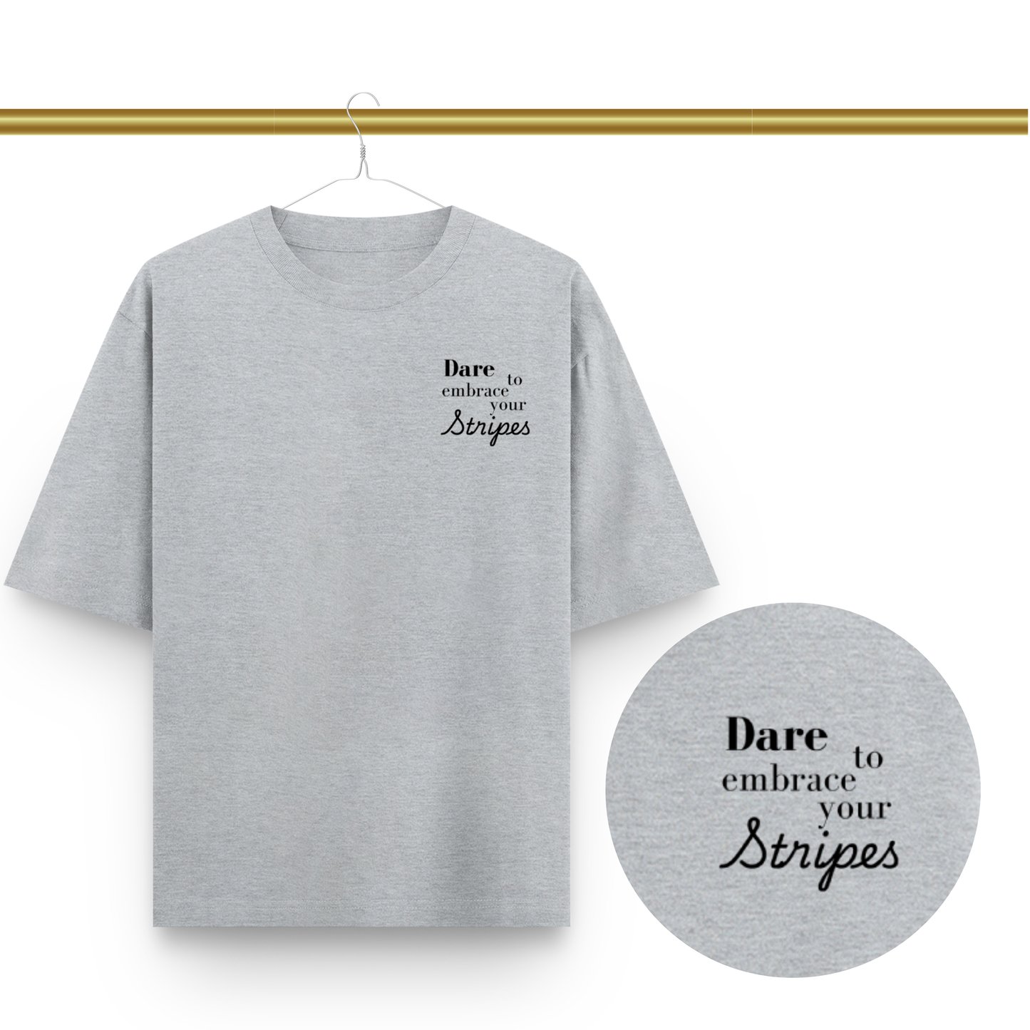 Mandala Zebra Unisex Oversized Tee
